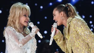Miley Cyrus et Dolly Parton