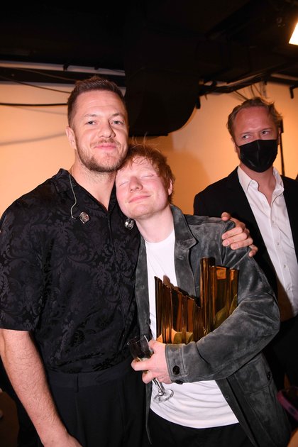 Imagine Dragons et Ed Sheeran - Backstage des NRJ Music Awards 2021