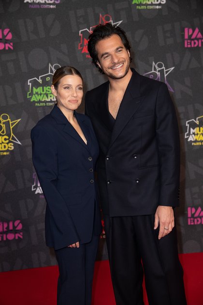 Amir et sa femme - Tapis Rouge NRJ Music Awards Paris Edition