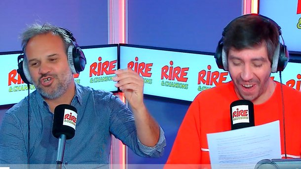 Patrick Chanfray et Vincent Piguet  - Grand Chelem du XV de France en rugby  - La drôle de chronique