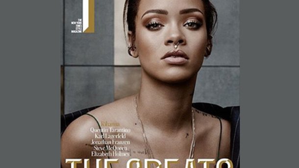 Rihanna: magnifique en couverture de T Magazine!