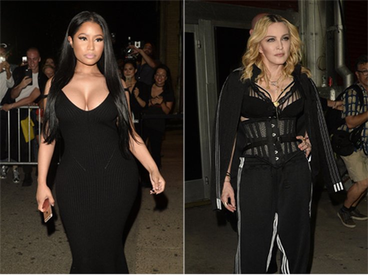 Nicki Minaj et Madonna au défilé Alexander Wang