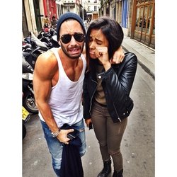 Shy'm de retour à Paris