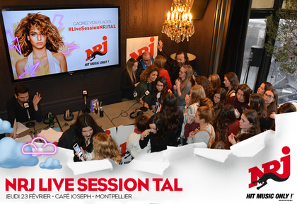 Tal au NRJ Live Session de Montpellier