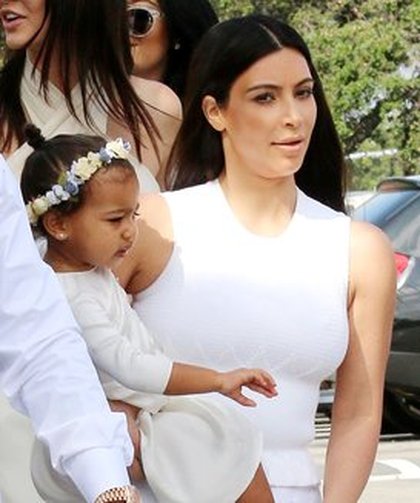 Kim Kardashian et North West