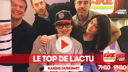 Karine Dubernet - Le top de l'actu - 7 mars 2018 - photo - Rire & Chansons