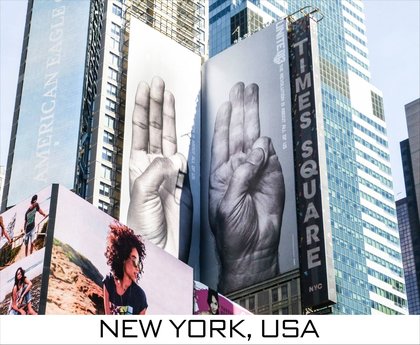 Le signe de ralliement à New-York