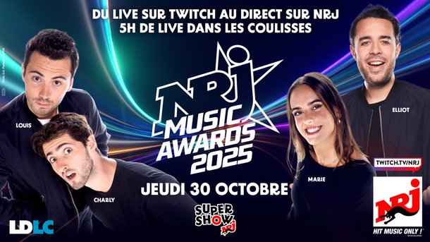 [REPLAY] Le SUPERSHOW aux NRJ Music Awards 2025 avec LDLC