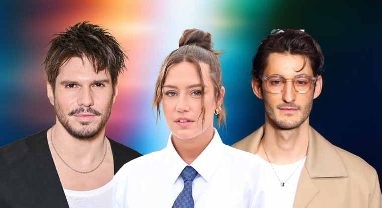 François Civil, Adèle Exarchopoulos et Pierre Niney