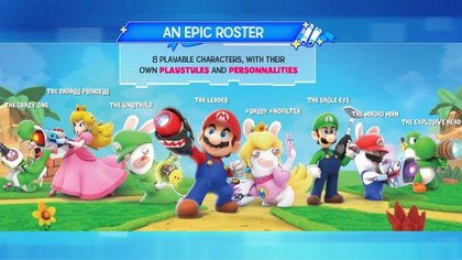 La fuite de Mario + Rabbids Kingdom Battle
