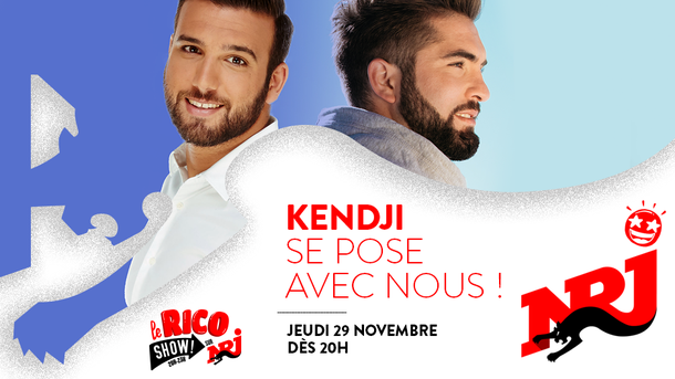 Kendji Girac invité du Rico Show Jeudi 13 Décembre