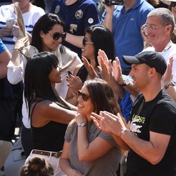 Shy'm au tournoi de Tennis de Monte-Carlo