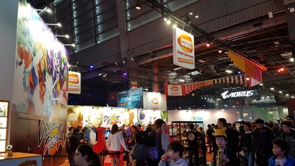 Bandai Namco avait un beau stand cette année, marquée par l'excellent Dragon Ball FighterZ.