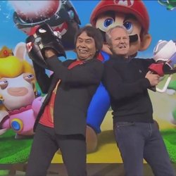 Shigeru Miyamoto et Yves Guillemot