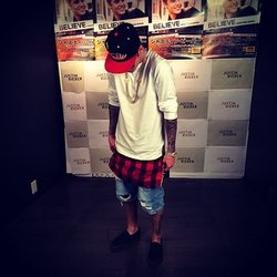 Justin Bieber au Japon