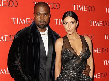 Kanye West et Kim Kardashian