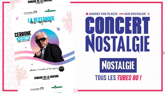 Cerrone en DJ Set à La Cadière d’Azur