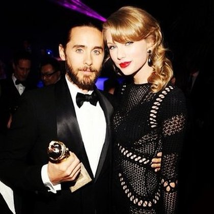Jared Leto: Me. @TaylorSwift13. @GoldenGlobes