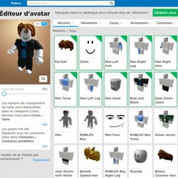 L'outil de création de personnages est très complet