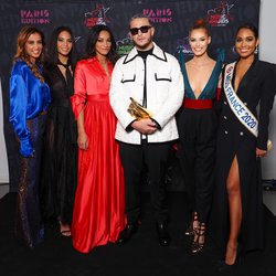 DJ Snake avec les Miss France - Photocall NRJ Music Awards Paris Edition