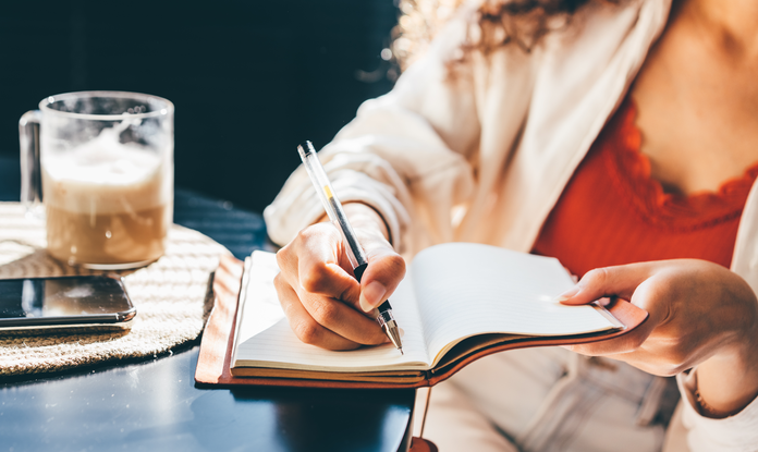 Ecriture - carnet intime, illustration