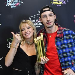 Angèle et Roméo Elvis - Photocall - NRJ Music Awards 2019