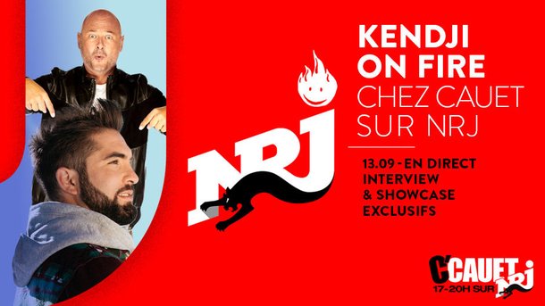 Kendji en showcase exclusif chez Cauet sur NRJ