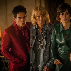 Ben Stiller (Derek Zoolander), Owen Wilson (Hansel) et Penelope Cruz (Valentina Valencia)