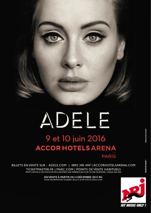 Adele en concert avec NRJ