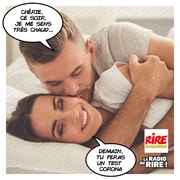 Un couple qui discute