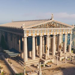 Le Parthénon dans Assassin's Creed Odyssey