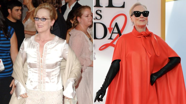 Meryl Streep / Avant-Après "Le Diable s'habille en Prada"
