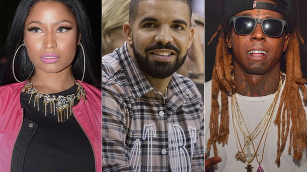 Nicki Minaj dévoile trois nouveaux morceaux, avec Drake et Lil Wayne!