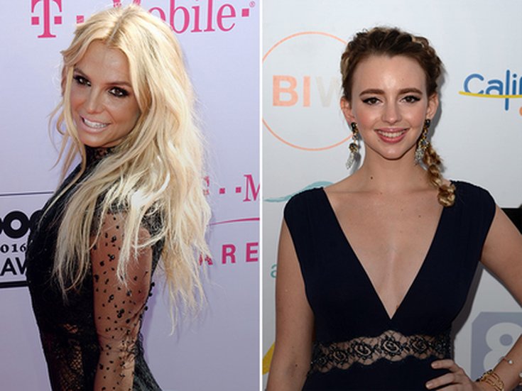 Britney Spears et Natasha Bassett