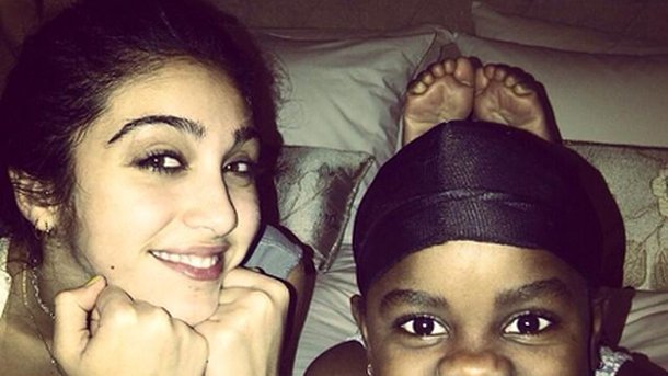Madonna fête les 8 ans de Mercy James !