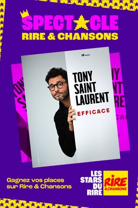 Affiche Tony Saint Laurent Efficace