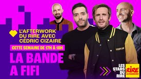 La Bande à Fifi : Philippe Lacheau, Tarek Boudali et Julien Arruti de retour avec Cédric Cizaire de l'Afterwork du Rire du 23 au 27 mars 2026