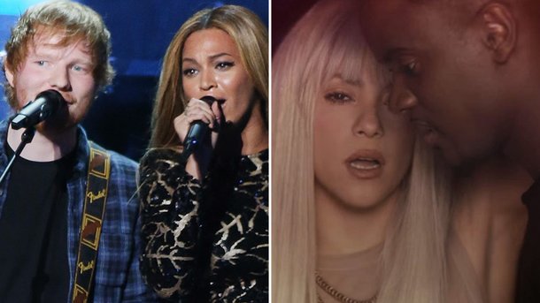 Ed Sheeran et Beyoncé, Shakira et Black M…: les duos qui ont marqué 2017