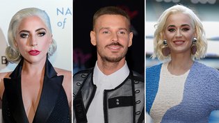 Lady Gaga, M. Pokora, Katy Perry