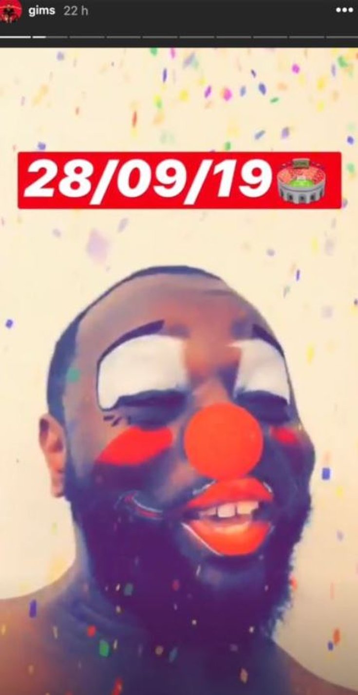 Gims sans ses lunettes!