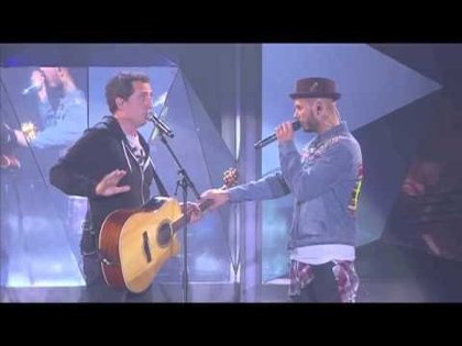 M Pokora et Gad Elmaleh "Petit oiseau"(remix) à Bercy