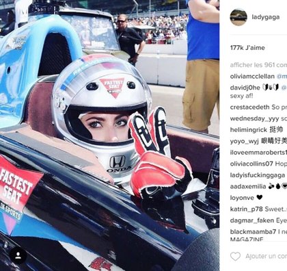 Lady Gaga en IndyCar