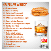 Chandeleur : Recette des crêpes au whisky