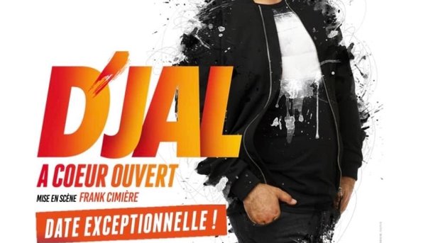 Jeu concours - D'jal - "A coeur ouvert" au Dôme de Paris Samedi 8 avril 2023 - Invitations à gagner