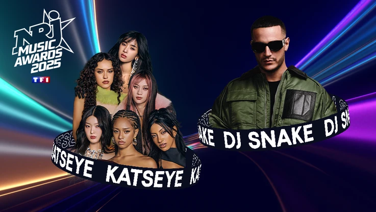 Katseye, DJ Snake aux NRJ MUSIC AWARDS 2025