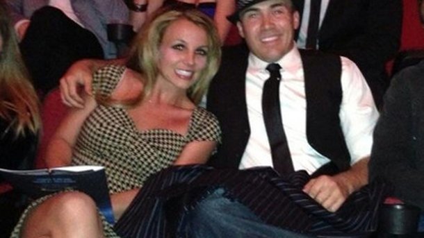 Britney Spears en charmante compagnie à Vegas...