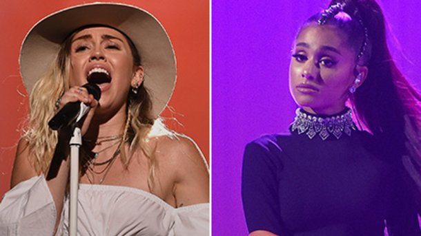 Miley Cyrus remercie Ariana Grande