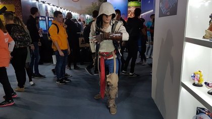 On y a croisé un Assassin bien connu... tout en gardant nos distances, toutefois. On ne sait jamais ;)