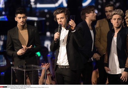 Les One Direction lors NRJ Music Awards 15th Edition