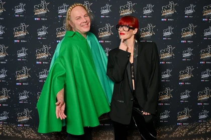 Philippe Katerine et Jenn Ayache - Le photocall - NRJ Music Awards 2026